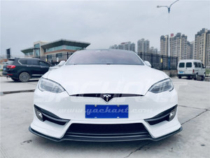 Kit de carrosserie en fibre de verre de carbone d'<span class=keywords><strong>assurance</strong></span> commerciale 2012-2019 <span class=keywords><strong>Tesla</strong></span> modèle <span class=keywords><strong>S</strong></span> PD Style pare-chocs avant arrière jupe latérale aile pièces de carrosserie - Product Image 6