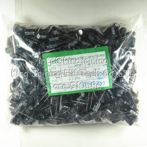 Aluminum Electrolytic <strong>capacitors</strong> 400V 2.2UF 2.2mf 400V 8X12mm 105Celsius DIP Radial - Product Image 3
