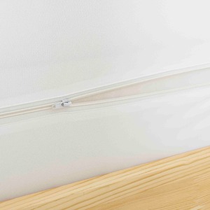 100% algodón antipolvo ácaros impermeable Funda de colchón con cremallera estilo liso cama Mat - Product Image 4