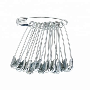 Pasadores de seguridad con cierre de plata decorativos para ropa - Product Image 2