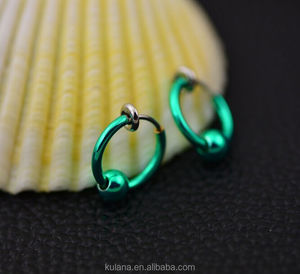 Piercings con bola, Material médico de imitación, sin perforación, novedad de 2015 - Product Image 2