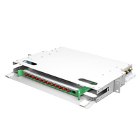 Fiber optique FTTH, cadre de Distribution de Fiber optique, charge complète 12 ports, ODF