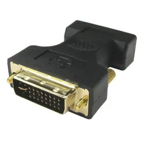 Позолоченный кабель-преобразователь DVI-VGA с адаптером 1080P