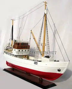 POLARBJORN WOODEN MODEL SHIP - HANDICRAFT OF VIETNAM