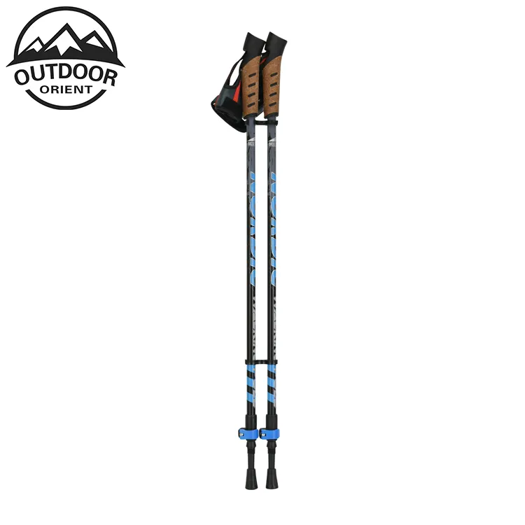 Nieuwe stijl beste quality100 % koolstofvezel trekking poles wandelen stokken poles wandelstokken