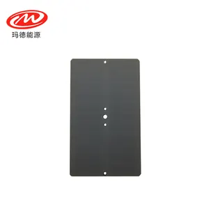 Hiệu Quả Cao PET Laminated 148Mm * 96Mm 1.92W/5V Kích Thước Nhỏ Solar Panel Với Lỗ Trong Nó