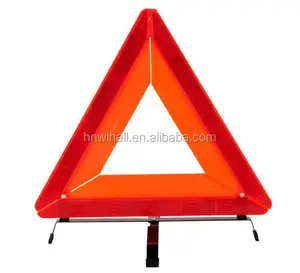 auto Emergency tools car parts triangle kit, auto accessories triangle warning light