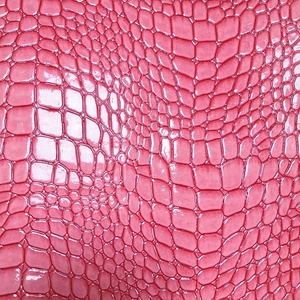 Cuir PU effet <span class=keywords><strong>crocodile</strong></span> gaufré et miroir pour chaussures et sacs pour femmes - Product Image 3