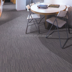 Suelo de fibra PP, baldosas de alfombra comercial de PVC, 50x50, alfombra autoadhesiva para oficina, baldosas de alfombra cuadrada - Product Image 1