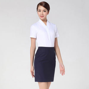 Uniforme de <span class=keywords><strong>Azafata</strong></span>, Traje Ejecutivo, Uniforme de Hotel, Ropa de Trabajo <span class=keywords><strong>para</strong></span> Gerentes, Personalizable - Product Image 3