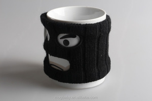 Divertido <span class=keywords><strong>especial</strong></span> tazas de café regalo con paño negro - Product Image 2