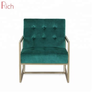 <span class=keywords><strong>Poltrona</strong></span> Relax con <span class=keywords><strong>Gambe</strong></span> in Metallo Dorato per Negozi di Abbigliamento e Boutique - Product Image 5