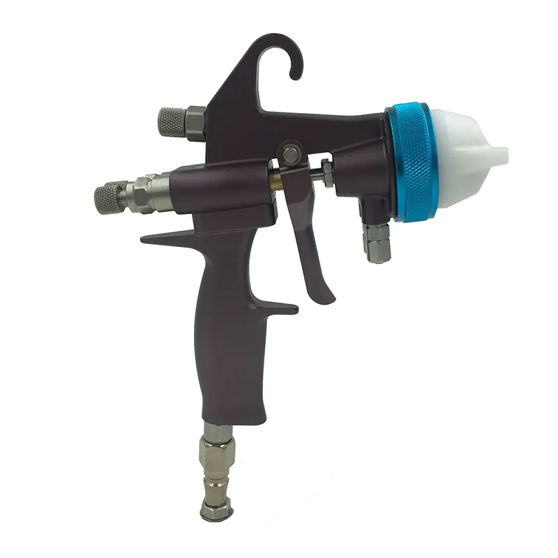 1202 paint sprayer manual spray painting pressure mirror chrome spray paint double nozzle spray gun for chrome