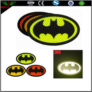 Hallo vision glow in the dark 3 mt schwarz reflektierende vinyl papier label aufkleber acryl film aufkleber - Product Image 4