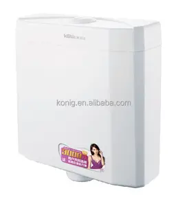 Tangki Toilet 7L Siram Ganda Hemat Air, Tangki ABS Siram