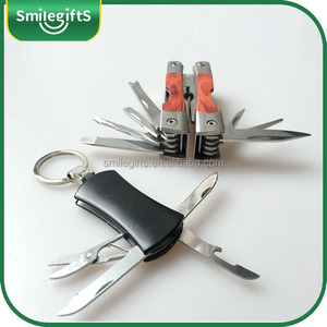Al aire libre portátil Camping herramientas Multi función de acero inoxidable alicates plegables cuchillo con mango de madera - Product Image 4