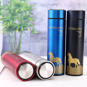 15OZ BPA免费双壁真空水瓶顶级质量304不锈钢瓶带过滤器 - Product Image 2
