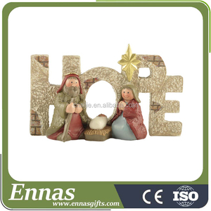 Artículos personalizados ESPERANZA Resina conjunto natividad estatuas religiosas católicas - Product Image 1