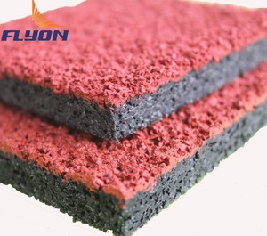 야외 고무 바닥재 스포츠 표면 바닥재 매트 스프레이 코트 러닝 트랙 <span class=keywords><strong>epdm</strong></span> 고무 과립