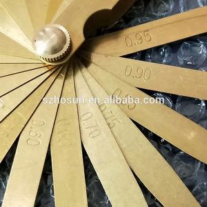 अच्छी गुणवत्ता पीतल मूंछ गेजिस 100mm लंबाई पीतल खाई गेज <span class=keywords><strong>20</strong></span> ब्लेड/सेट - Product Image 3