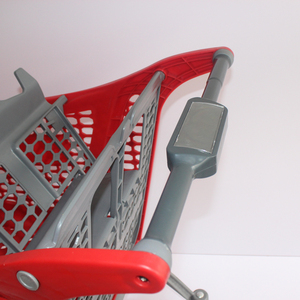 Chariot de supermarché en plastique d'épicerie de style populaire du fournisseur en gros