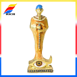 Modello di Piramide <span class=keywords><strong>Egizia</strong></span> 3D Placcato Oro su Misura - Souvenir Altamente Realistico in Metallo da Collezione - Product Image 5