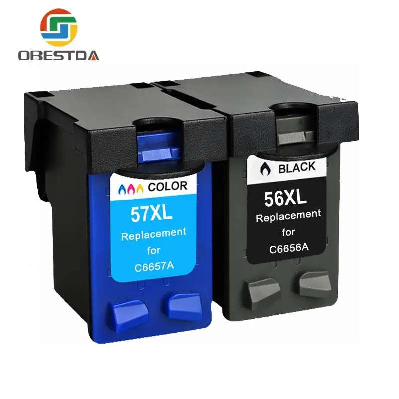 C6656a Cartridge Compatibel voor hp 56 57 hp56 Inktcartridge voor hp Deskjet 450 F4180 450cbi 450ci 450wbt F4140 5150 5550