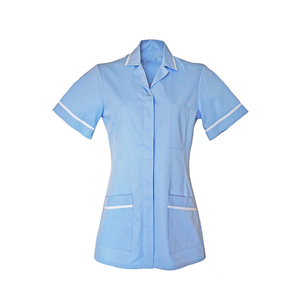 OEM uniforme <span class=keywords><strong>de</strong></span> limpieza disfraz Hotel salón elástico casa limpieza personal uniformes para damas limpieza - Product Image 2