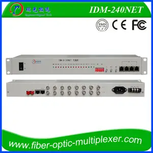 8E1 + 2FE Comunicação PDH equipamento Optimux pdh mux multiplexer