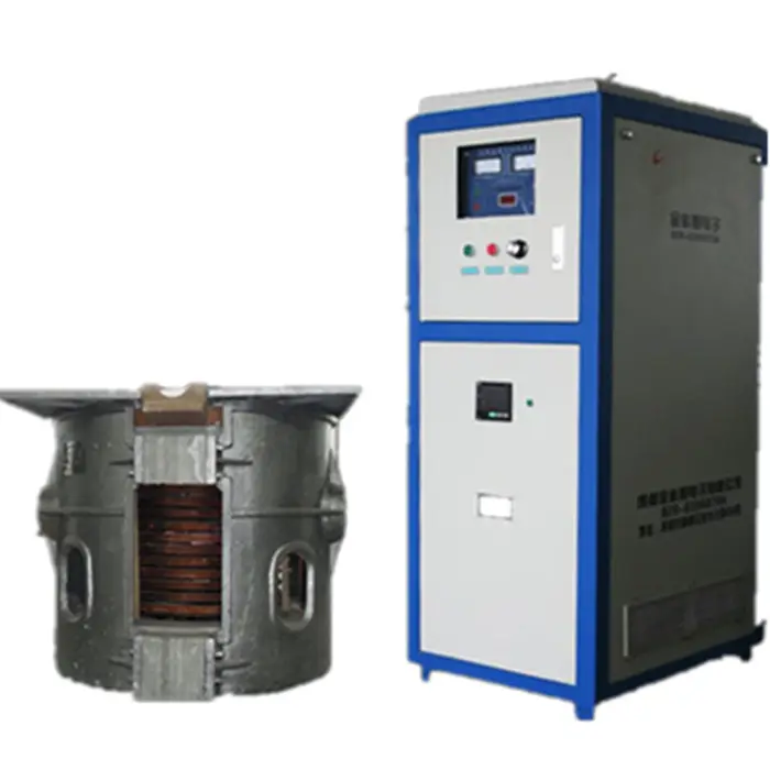 100kg to 500kg Aluminum/copper die casting induction melting furnace