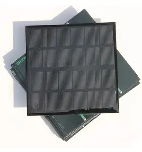 Monocrystalline 3 Вт 6 в солнечных батарей панели Солнечные DIY Солнечное зарядное устройство системы для 3,7 в батарея свет