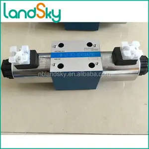 LandSky contrôle ajuster liquide pression débit 4WE6J6X/EW230N9K4 marque hydraulique flow control solenoid valve schéma