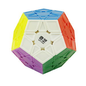 Cubo Mágico Qiyi Mastermorphix Triangle XieZhuan Megamin sin Adhesivos, Juego de Cubos de Velocidad, Embalaje de Regalo, Juguetes Educativos para Niños - Product Image 2