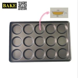 Bandeja de hamburguesa de 4 "/molde para hornear panecillos de hamburguesa con precio barato - Product Image 1