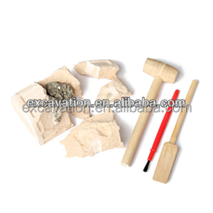 Juguetes de Rompecabezas de Madera Educativos 2021, Excavación Arqueológica, Juego de Excavación de Pirita para Niños, Juguetes de Aprendizaje - Product Image 3