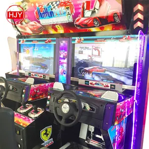 32 inç yarış simülatörü oyun makinesi kapalı oyun alanı için arcade oyun makineleri