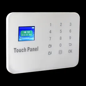 Tft сенсорной клавиатурой экран беспроводная GSM + PSTN сигнализации поддержка APP и CID соединения с беспроводными датчиками