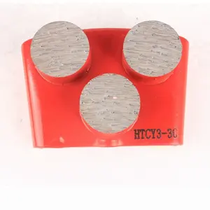 RAIZI HTC diamond grinding tools with 3 button diamond segment