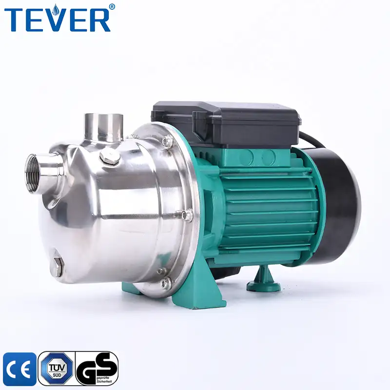 0.25 kw lower power energy efficient small stainless steel jet pump for household water supply