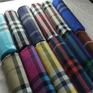 Inventory Wholesale 16s 100% Cotton Yarn Dyed <strong>Check</strong> <strong>Fabrics</strong> - Product Image 5