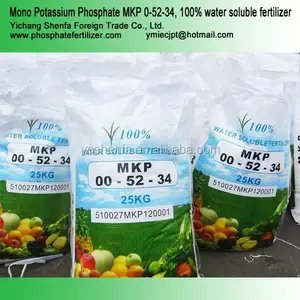 Melhor Qualidade e Maior Fabricante 0-52-34 MKP Fertilizante De Fosfato De Potássio