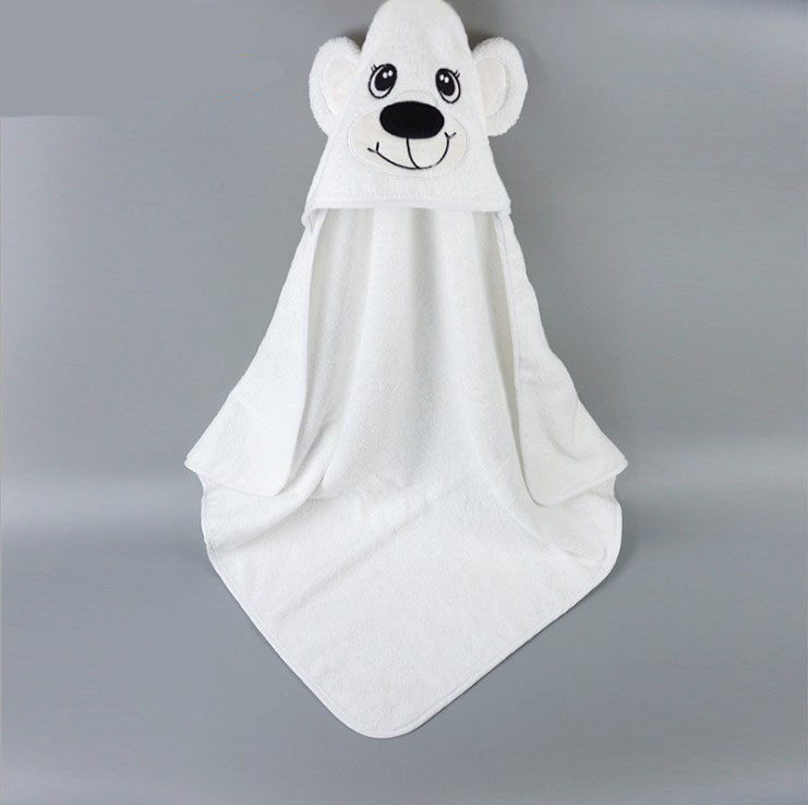 Дополнительное мягкое Хлопковое полотенце для ванной с капюшоном и мочалкой, органическое и Гипоаллергенное полотенце