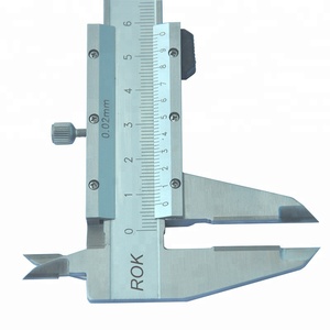 ROKTOOLS Vernier Caliper Con Carburo di Tungsteno di Misura Faccia Mascella 200 millimetri - Product Image 1