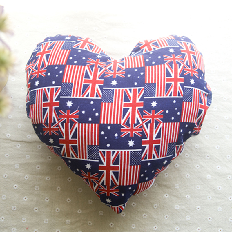 Китай оптовая продажа домашнего декора в форме сердца подушки