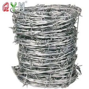 25kg Weight High Tensile Hot-dipped Galvanized or PVC Coated Barbed Wire