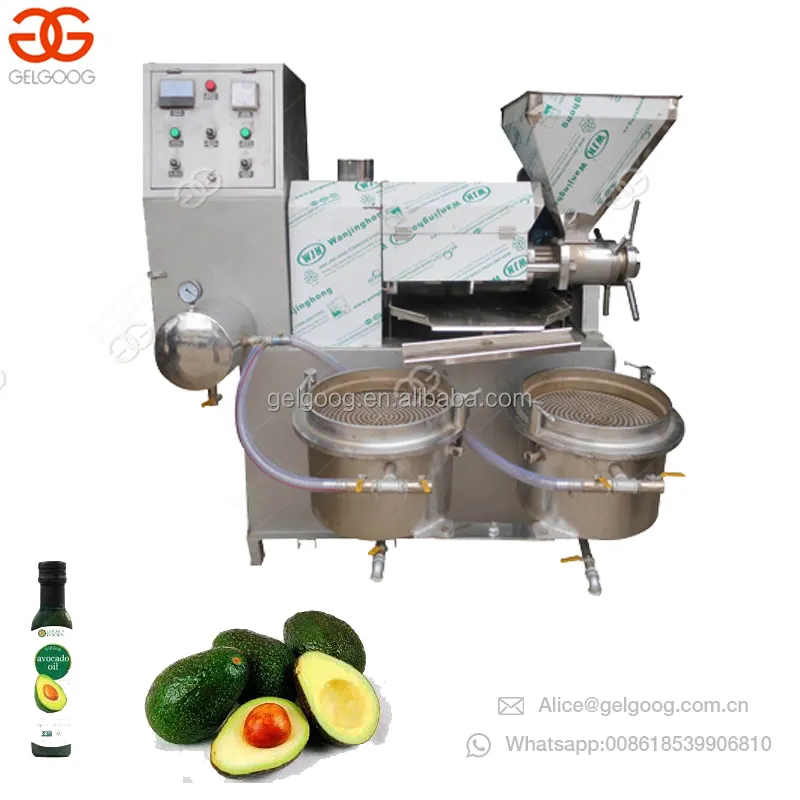 Automatique Machine D'extraction D'huile D'olive Pressée à Froid Machine à Huile D'avocat