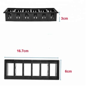 Alta calidad interruptor basculante Panel del interruptor del Kit de carcasa de enclavamiento de diseño para Expanability - Product Image 4