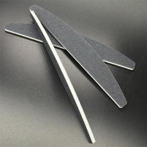 Original al por mayor fábrica profesional media <span class=keywords><strong>luna</strong></span> en forma de doble <span class=keywords><strong>cara</strong></span> lima de uñas de lija - Product Image 5