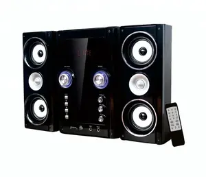 2.1CH New Design High Bass Multimedia Speakers Big Bass Sound USB/SD/MIC/DVD/PC/MP3/MP4/Mobile Phone Output