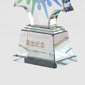 Jadevertu fleur cristal plaque soleil cristal plaque prix couleur impression - Product Image 5